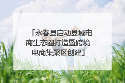 永春县启动县域电商生态圈打造暨跨境电商集聚区创建